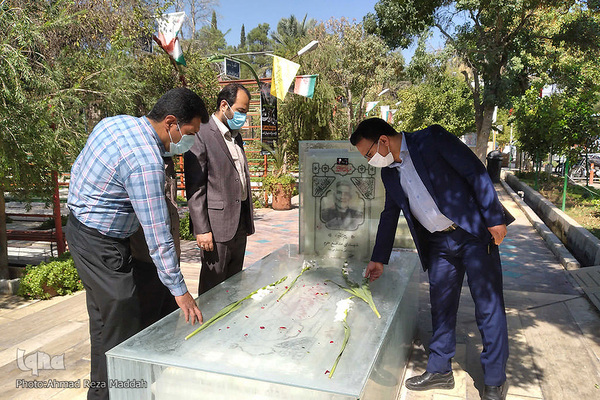 میثاق دوباره جهادگران فارس با شهدا‎‎