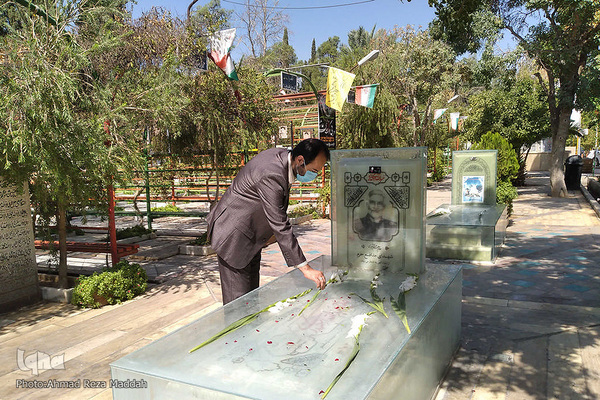 میثاق دوباره جهادگران فارس با شهدا‎‎