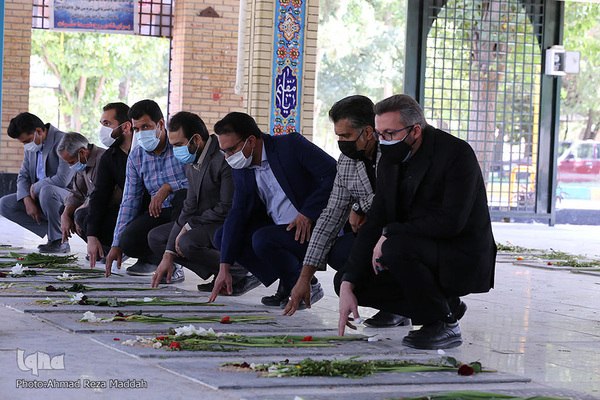 میثاق دوباره جهادگران فارس با شهدا‎‎