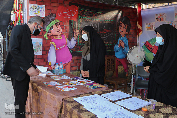 بازدید رئیس جهاددانشگاهی فارس از موکب های اربعینی در بین الحرمین شیراز‎‎