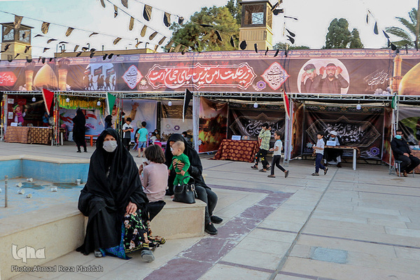 بازدید رئیس جهاددانشگاهی فارس از موکب های اربعینی در بین الحرمین شیراز‎‎