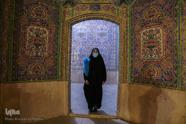 برگزاری مراسم سوگواری دهه آخر ماه صفر در مسجد تاریخی نصیرالملک شیراز‎‎