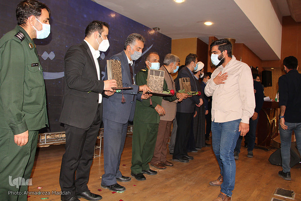 مراسم شکرانه خدمت تقدیر از جهادگران سلامت بیمارستان حضرت علی اصغرشیراز‎‎