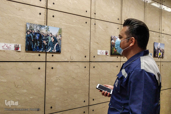 نمایشگاه «سردار عشق» در قاب عکاسان خبری فارس‎‎