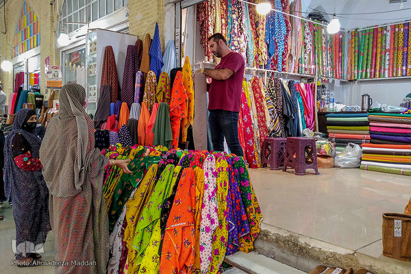تب و تاب بازار شیراز در آستانه عید نوروز‎‎