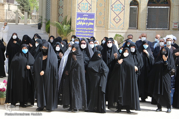 تشییع پیکر آیت‌ الله «سید محمد فقیه» در شیراز‎‎