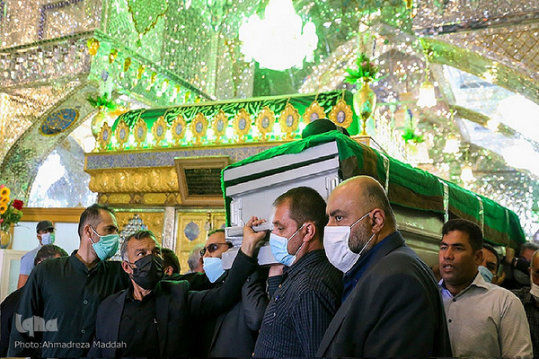تشییع پیکر آیت‌ الله «سید محمد فقیه» در شیراز‎‎