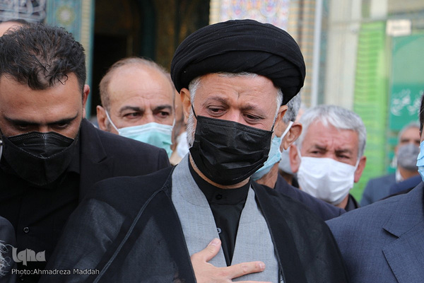 تشییع پیکر آیت‌ الله «سید محمد فقیه» در شیراز‎‎