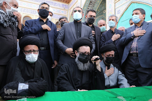 تشییع پیکر آیت‌ الله «سید محمد فقیه» در شیراز‎‎