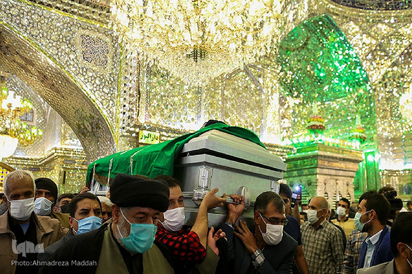 تشییع پیکر آیت‌ الله «سید محمد فقیه» در شیراز‎‎