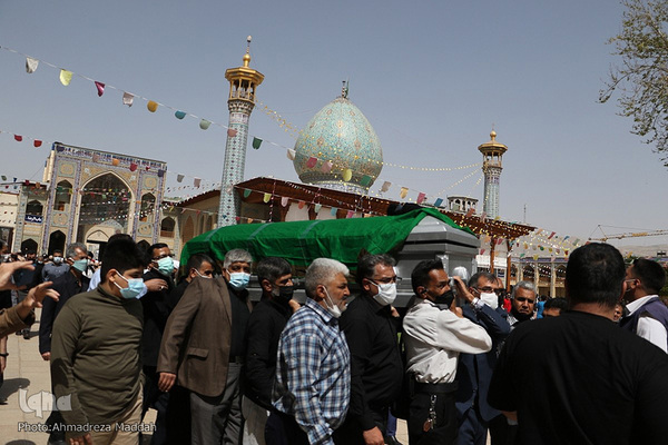 تشییع پیکر آیت‌ الله «سید محمد فقیه» در شیراز‎‎