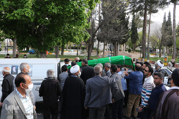 مراسم استقبال از پیکر مطهر آیت الله«سید محمد فقیه» در شهرستان های سروستان و استهبان فارس‎‎