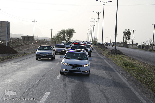 مراسم استقبال از پیکر مطهر آیت الله«سید محمد فقیه» در شهرستان های سروستان و استهبان فارس‎‎
