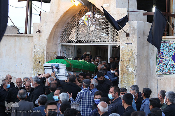 مراسم استقبال مردم نی ریز از پیکر امام جمعه شهر خود‎‎