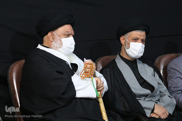 وداع مردم نی ریز با پیکر آیت الله «سیدمحمد فقیه»