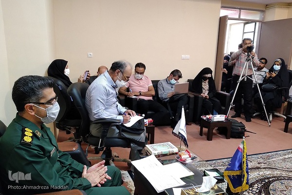 نشست خبری رئیس سازمان بسیج سازندگی استان فارس‎‎