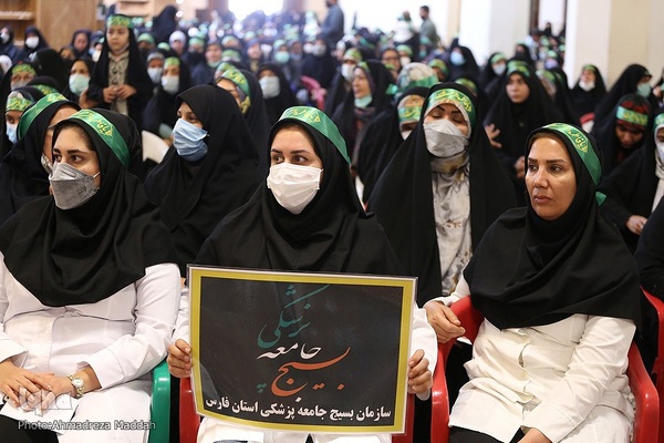 رزمایش ۲۱ هزار نفری جهادگران فاطمی در فارس‎‎