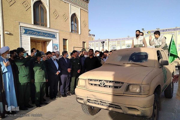 رزمایش ۲۱ هزار نفری جهادگران فاطمی در فارس‎‎