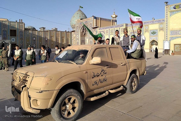 رزمایش ۲۱ هزار نفری جهادگران فاطمی در فارس‎‎