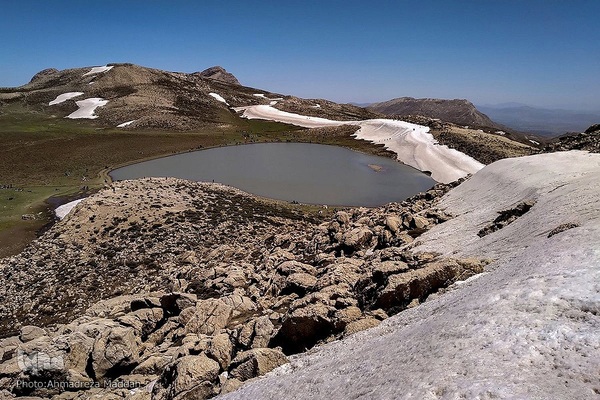 طبیعت دریاچه «برم فیروز» فارس‎‎