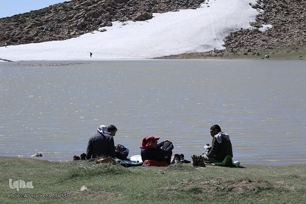 طبیعت دریاچه «برم فیروز» فارس‎‎