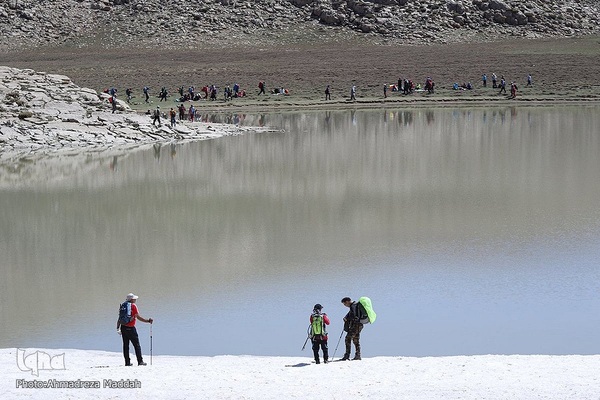 طبیعت دریاچه «برم فیروز» فارس‎‎