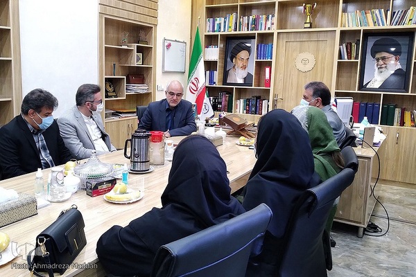 نشست خبری مدیرعامل شرکت فناوری بن یاخته های رویان در شیراز‎‎
