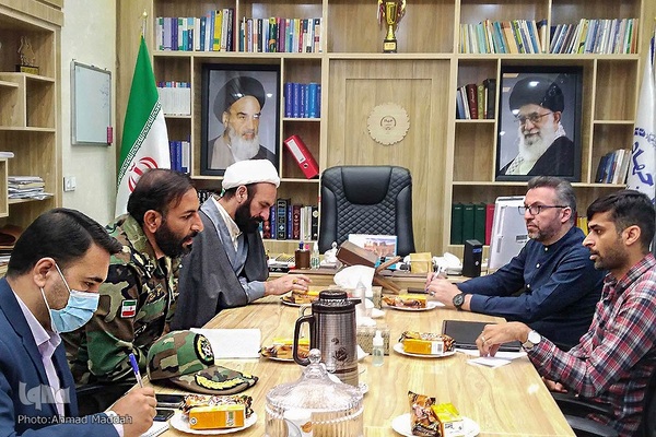 دیدار ارشد عقیدتی سیاسی‌ ارتش در فارس‎‎ با رئیس جهاد دانشگاهی استان