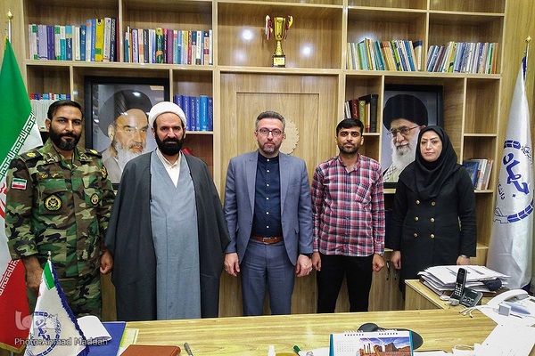 دیدار ارشد عقیدتی سیاسی‌ ارتش در فارس‎‎ با رئیس جهاد دانشگاهی استان