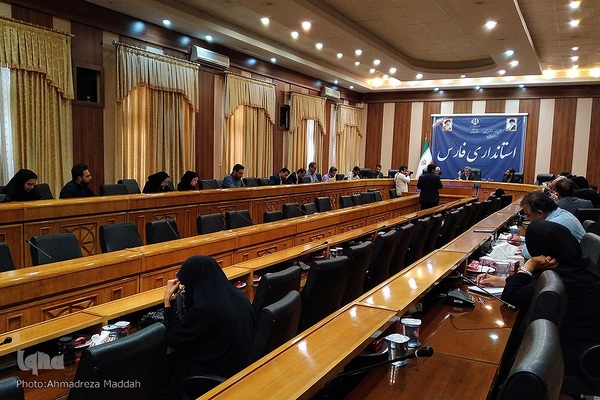 نشست خبری استاندار فارس