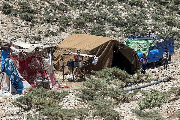 بازدید میدانی از منطقه عشایری کمهر سپیدان استان فارس‎‎