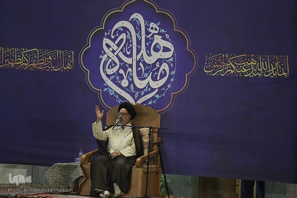 مراسم بزرگداشت روز مباهله در حرم مطهر حضرت شاهچراغ(ع)‎‎