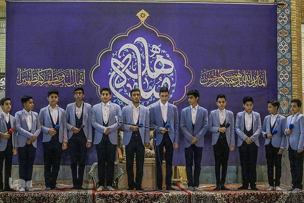 مراسم بزرگداشت روز مباهله در حرم مطهر حضرت شاهچراغ(ع)‎‎