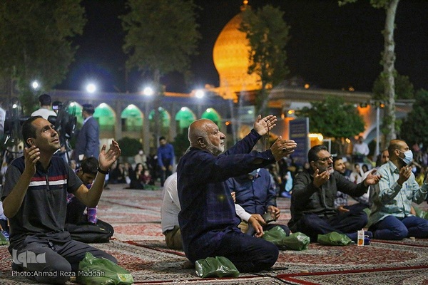 مراسم بزرگداشت روز مباهله در حرم مطهر حضرت شاهچراغ(ع)‎‎