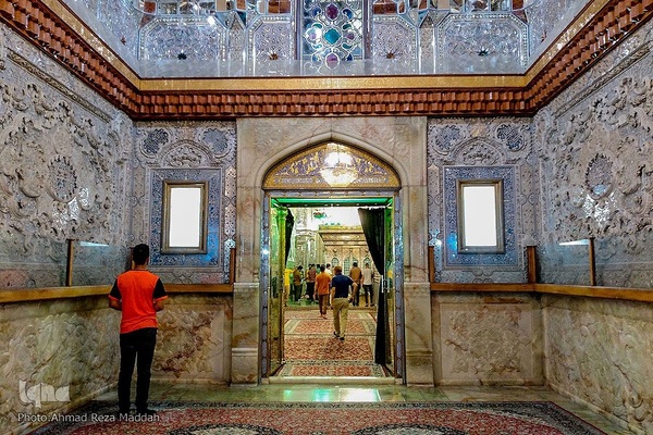 مراسم بزرگداشت روز مباهله در حرم مطهر حضرت شاهچراغ(ع)‎‎