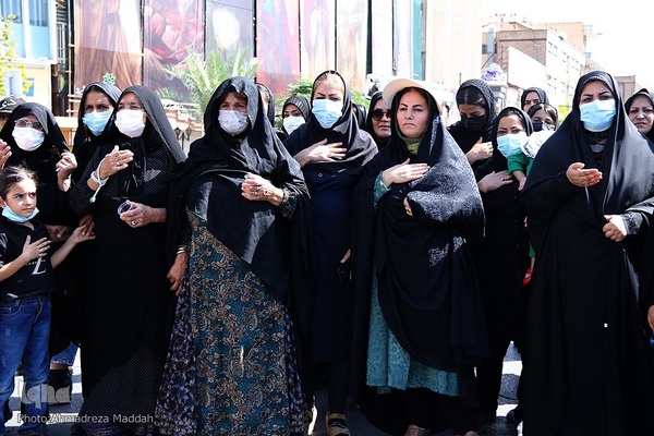 مراسم عزاداری عشایر قشقایی شیراز در تاسوعای حسینی