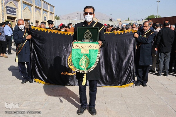 مراسم تشییع پیکر مطهر شهدای امنیت در شیراز‎‎