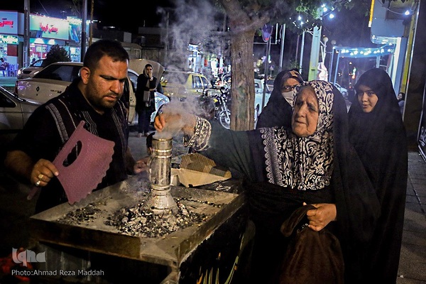 موکب شهدای مدافع حرم در شهرک سعدی شیرار‎‎