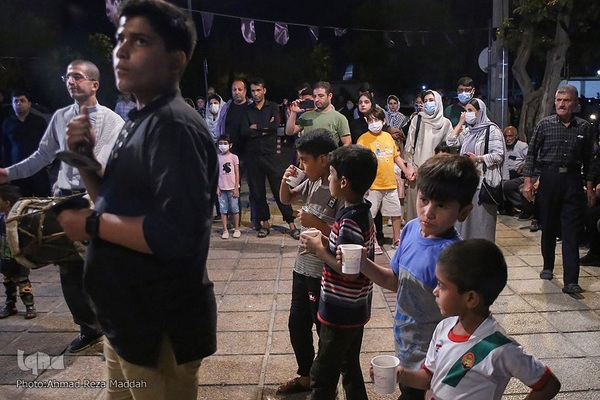 موکب شهدای مدافع حرم در شهرک سعدی شیرار‎‎