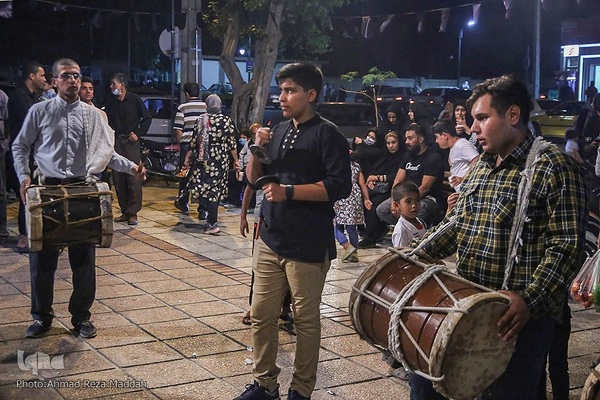 موکب شهدای مدافع حرم در شهرک سعدی شیرار‎‎