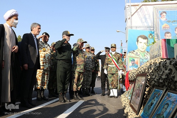مراسم رژه نیروهای مسلح استان فارس