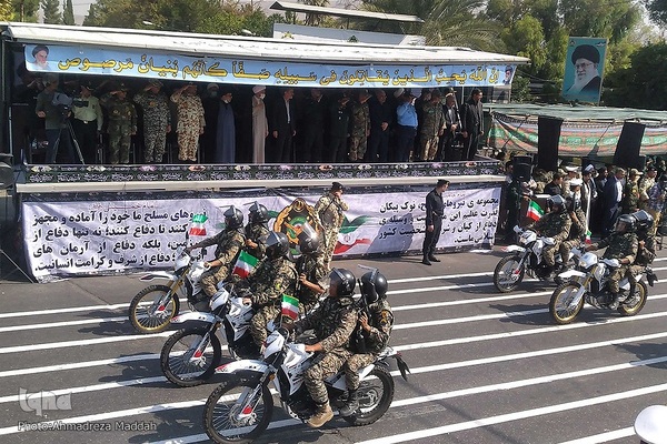 مراسم رژه نیروهای مسلح استان فارس