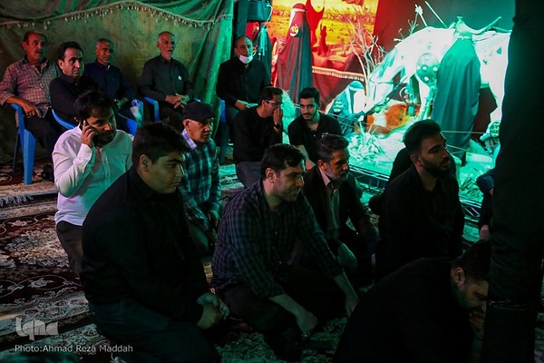 مراسم سوگواری عزاداری شب شهادت امام رضا(ع) در مسجد رسول اعظم(ص) شیراز