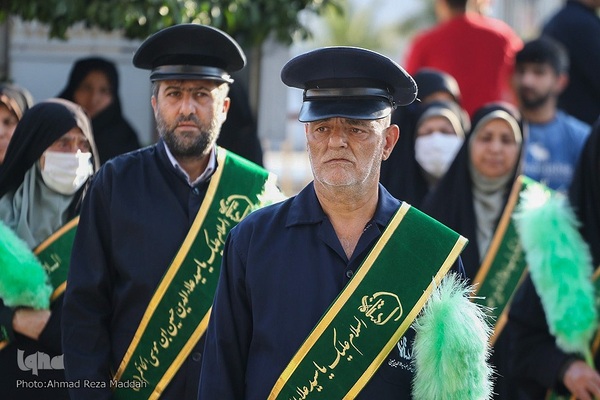 آیین تعویض پرچم آستان مقدس حضرت سیدعلاءالدین حسین(ع)‎‎