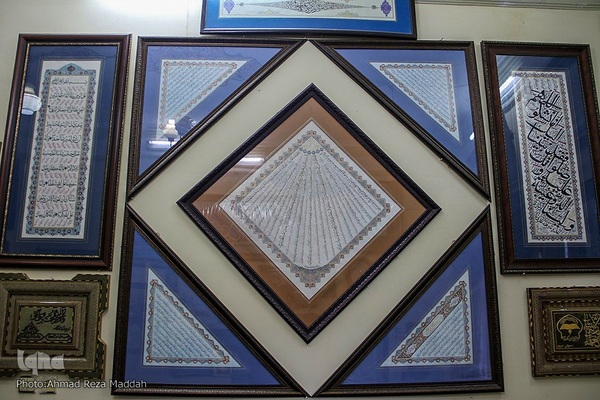 دیدار مدیرعامل قرآنی ایکنا با استاد «محمد نعمتی» کاتب قرآن