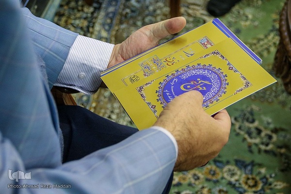 دیدار مدیرعامل قرآنی ایکنا با استاد «محمد نعمتی» کاتب قرآن