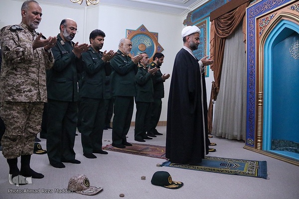 ورود فرمانده کل سپاه پاسداران انقلاب اسلامی به شیراز