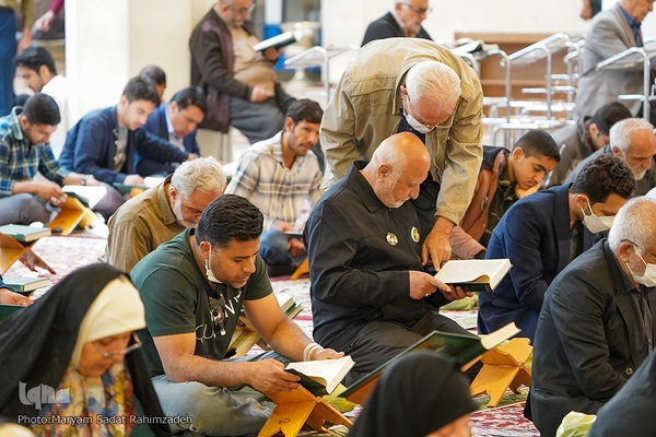 آغاز محفل جزءخوانی قرآن ماه رمضان