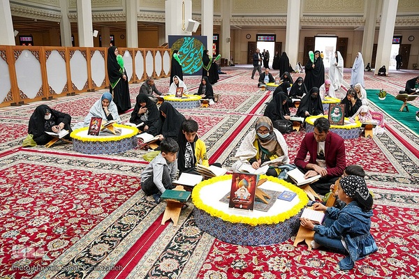 آغاز محفل جزءخوانی قرآن ماه رمضان