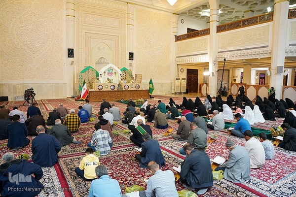 آغاز محفل جزءخوانی قرآن ماه رمضان